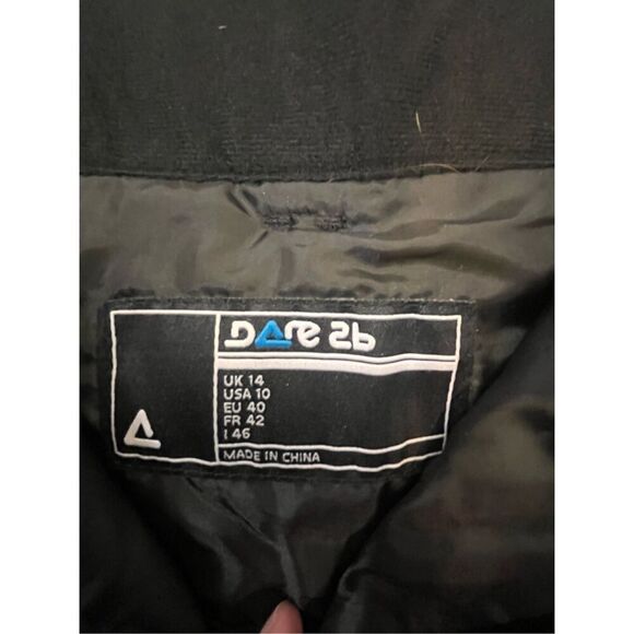 DARE 2b Woman’s Black Turnout Snow Ski Snowboard Pants NWT Sz 10 - Picture 5 of 7